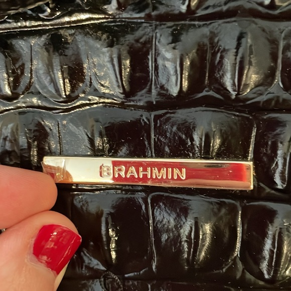 NWOT Brahmin Georgina Black Melbourne - Picture 2 of 7